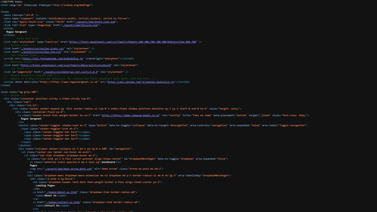 HTML Script